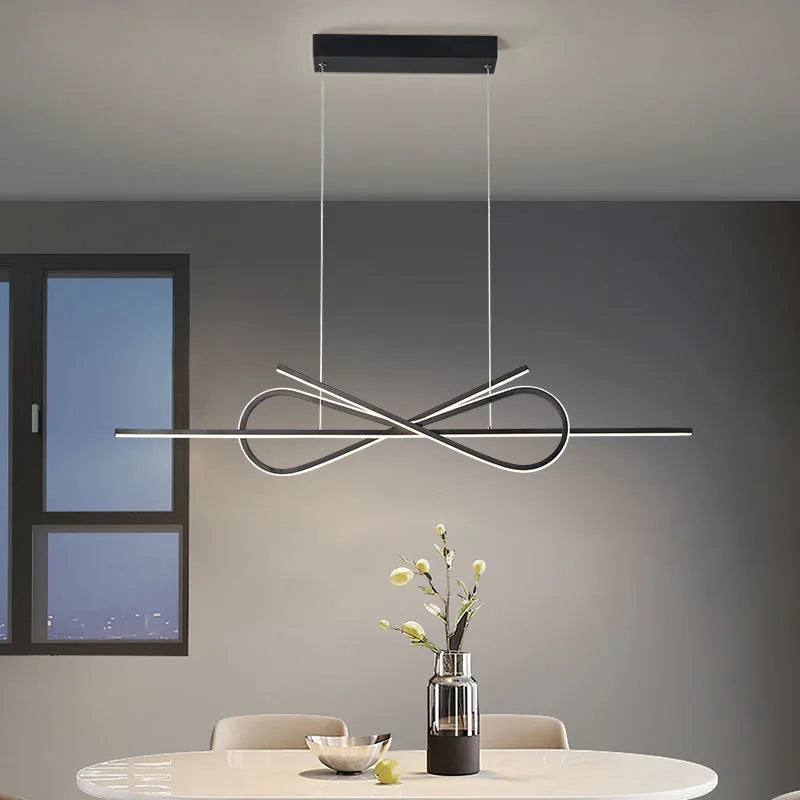 lustre moderne design créatif pour un éclairage élégant