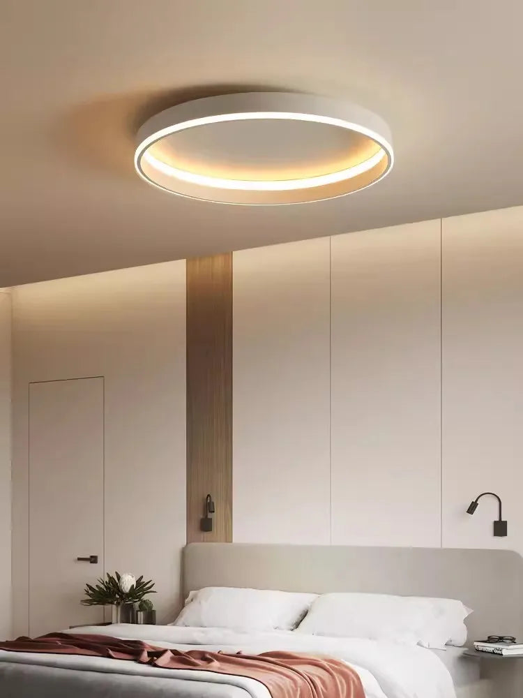 plafonnier led rond minimaliste design nordique moderne luminaire décoratif d'intérieur