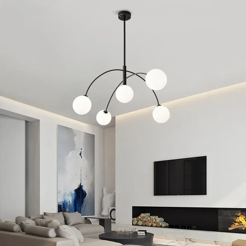 suspension led moderne design minimaliste pour intérieur élégant