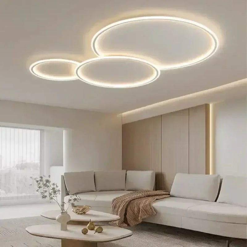 plafonnier led minimaliste nordique pour décoration intérieure