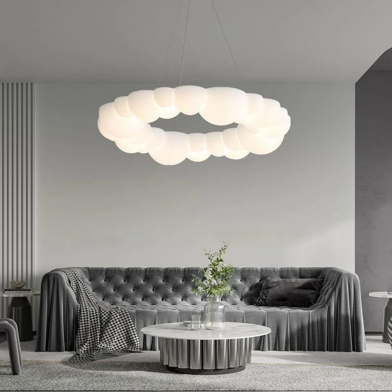 Nordique créatif nuage nuances suspension lumières moderne plafond lustre salon chambre enfants chambre décor LED plafonnier