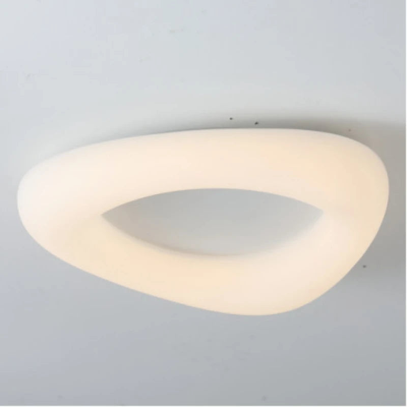 plafonnier led moderne en forme de nuages avec télécommande