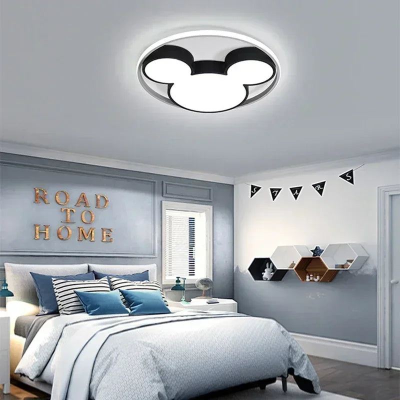 Plafond moderne à LEDs pour chambre d'enfants salon salle à manger étude allée balcon intérieur décor à la maison