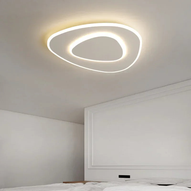 lustre moderne à leds pour décoration intérieure élégante et tendance