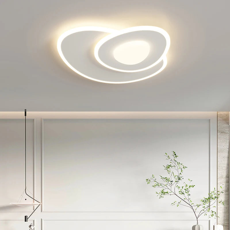 lustre moderne minimaliste ensemble de plafonniers pavés