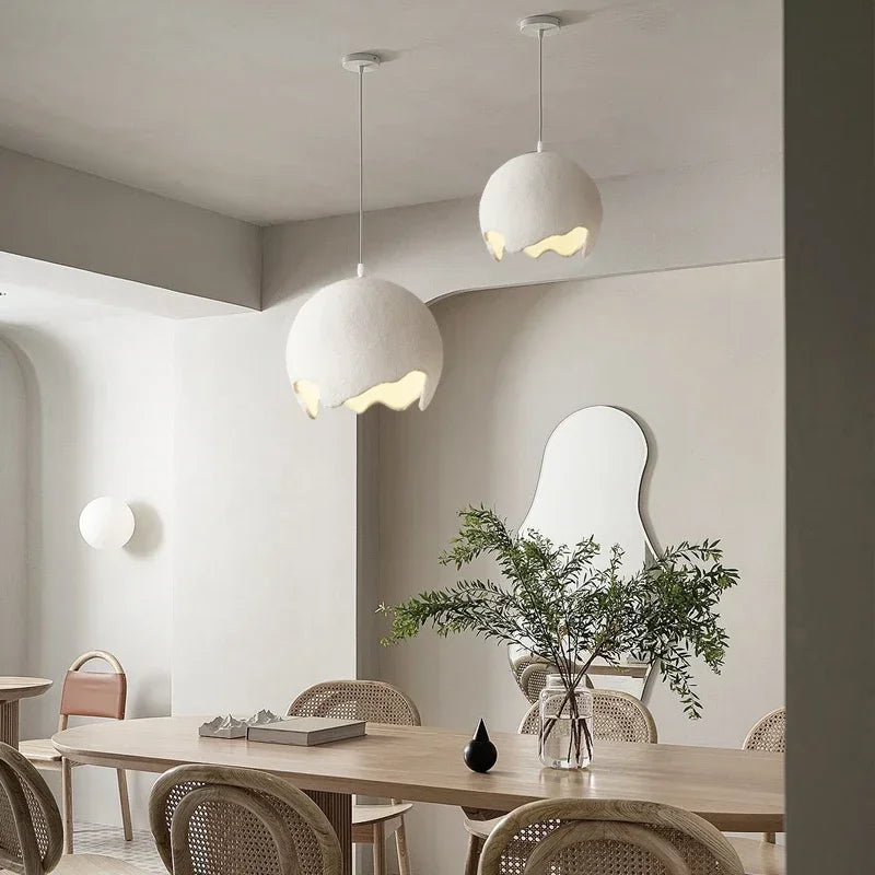 lustre en micro-ciment design moderne pour bar et restaurant