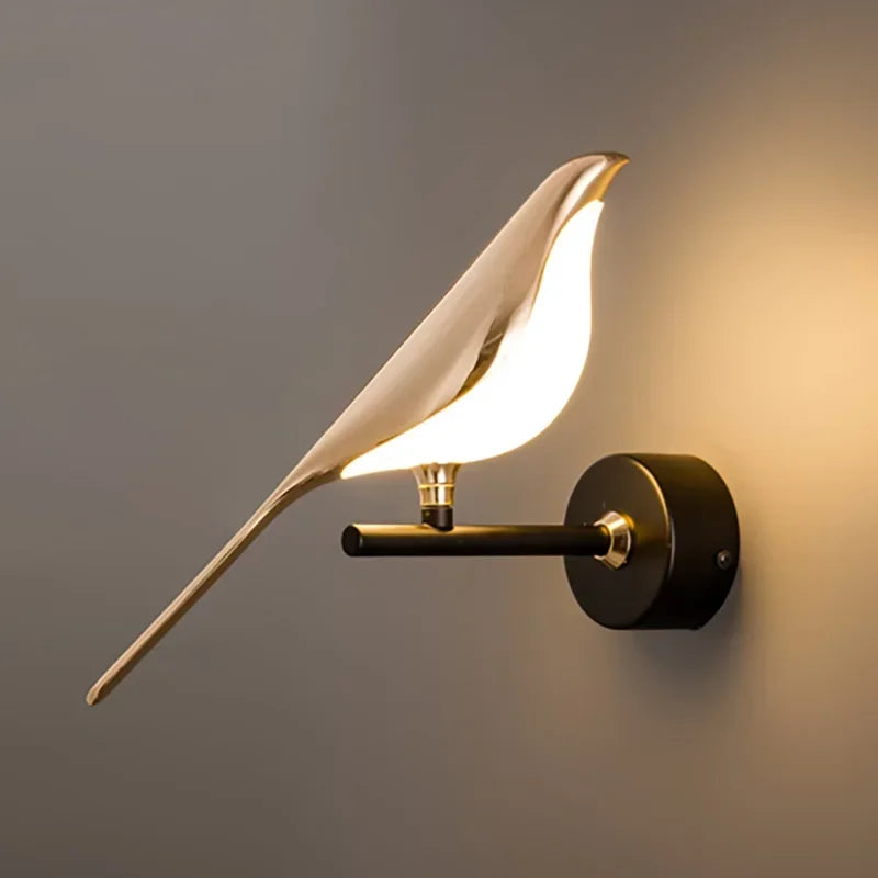 lustre led 2024 art oiseau loft originalité décoration
