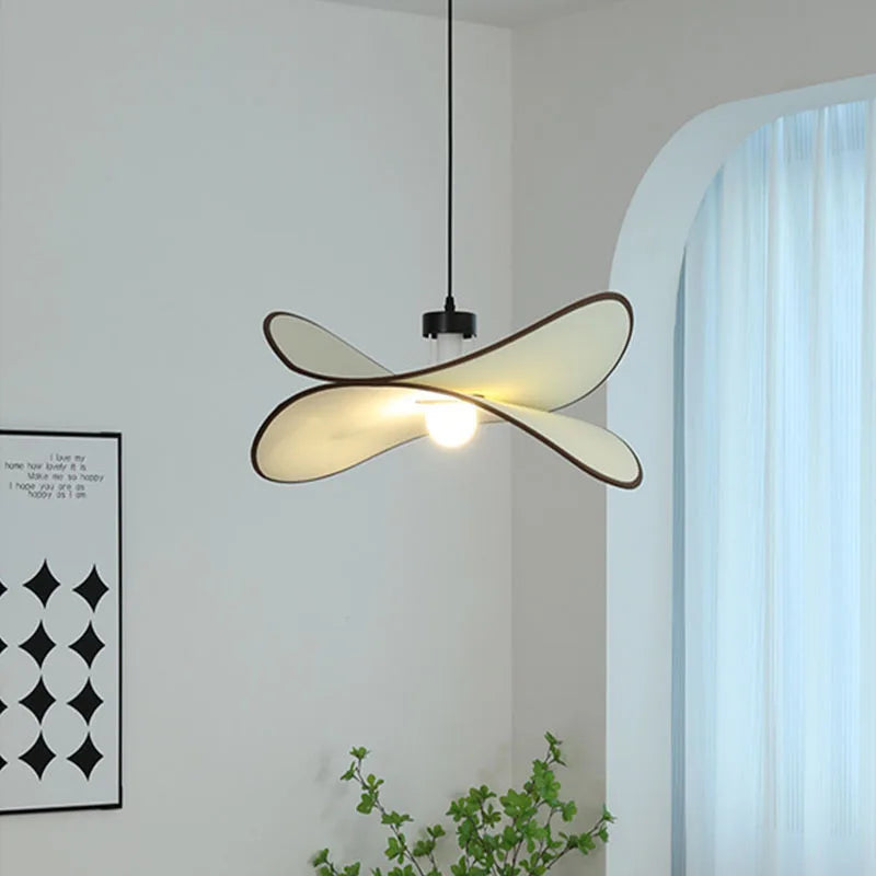 suspension moderne en tissu pour intérieur élégant et chaleureux