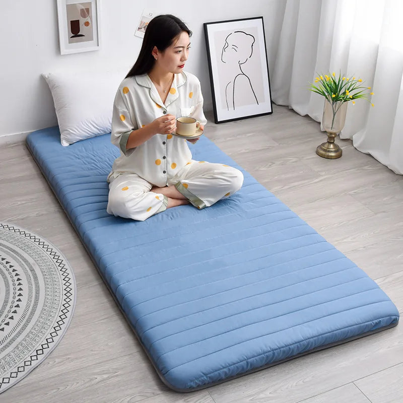 matelas mousse pliable pour enfants et étudiants doux et confortable