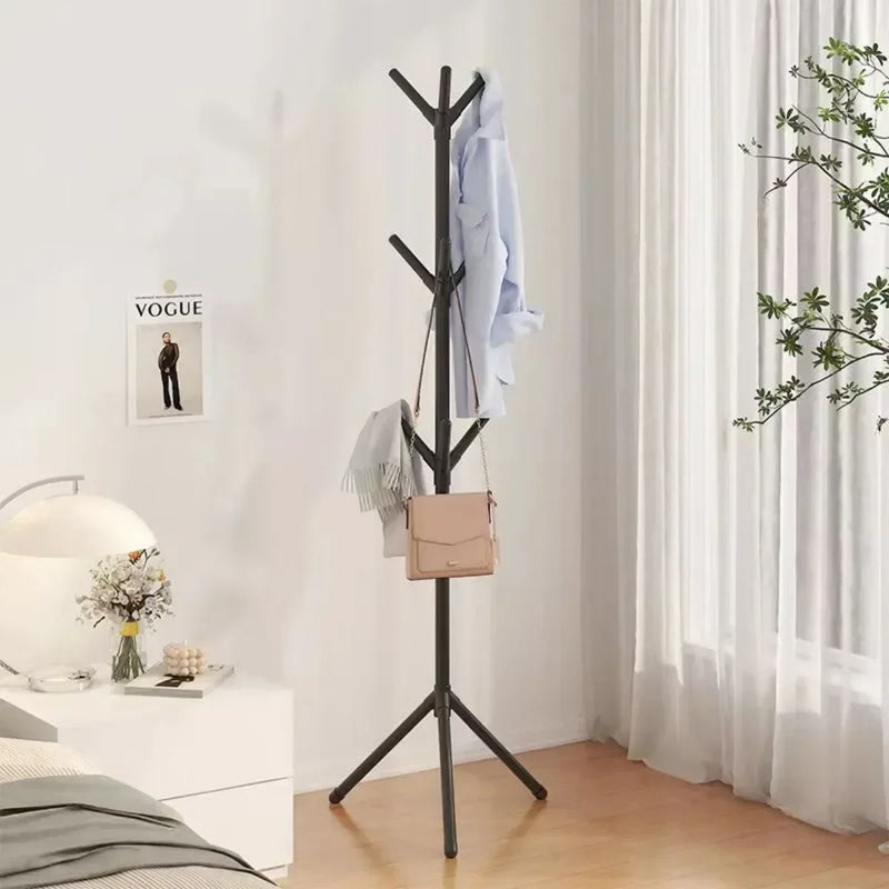 porte-vêtements vertical en forme de branche pour accessoires divers