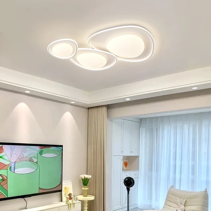 plafonnier led design moderne simpliste style 	 décoratif intérieur