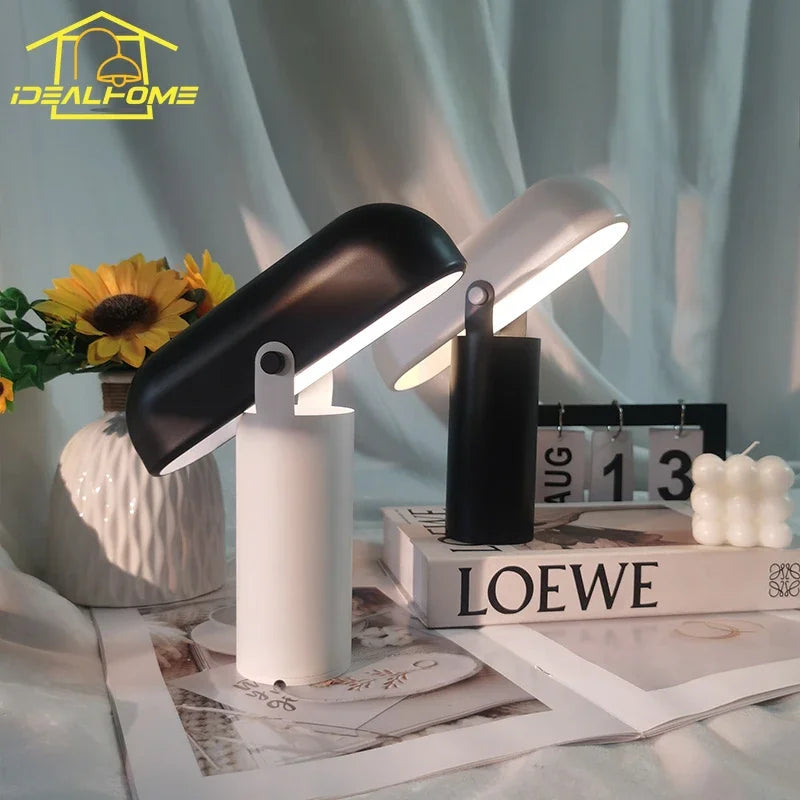 lampe à poser rechargeable minimaliste luxe avec interrupteur tactile