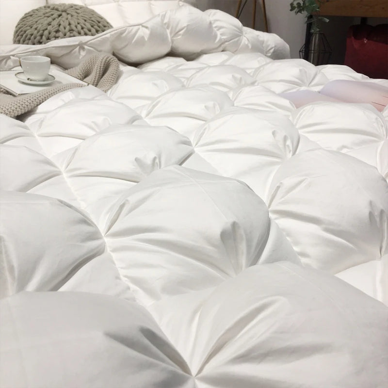 couette luxe en duvet d'oie ultra douce pour tous les lits