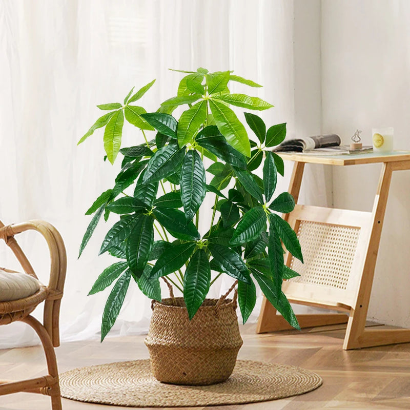 palmier tropical artificiel avec feuilles de bananier pour décoration intérieure