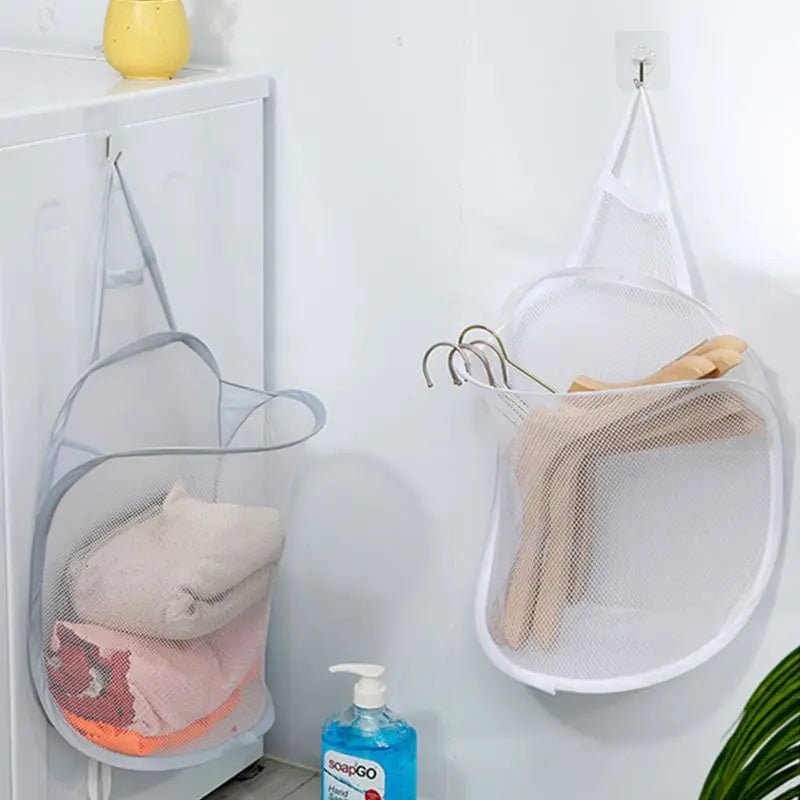 panier à linge pliable pour rangement pratique et gain de place