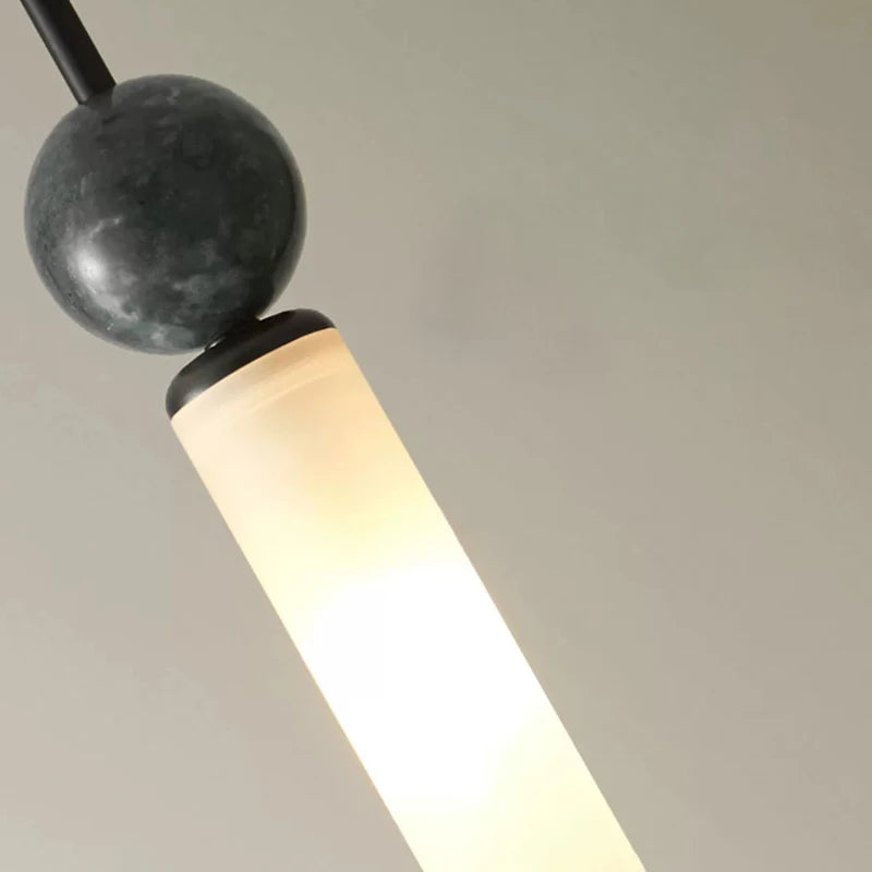 lustre moderne suspendu avec éclairage led décoratif intérieur