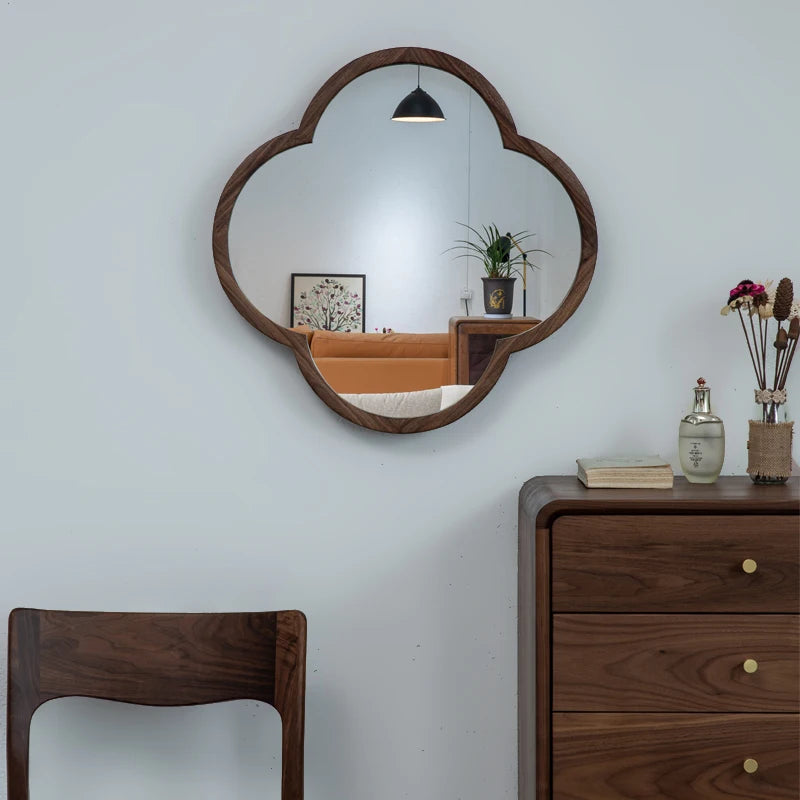 miroirs décoratifs en bois pour maquillage et décoration intérieure