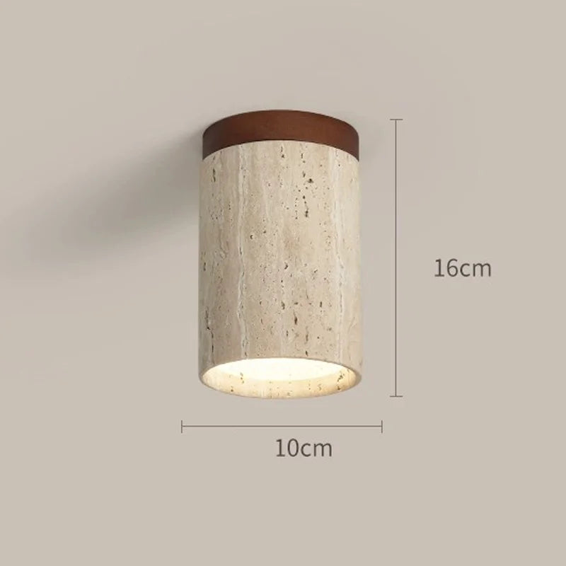 plafonnier led moderne en marbre pour décoration intérieure