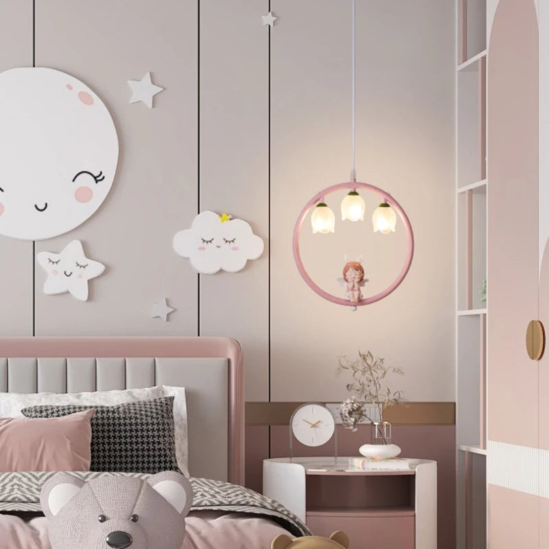 suspension mignonne pour chambre de petite fille moderne