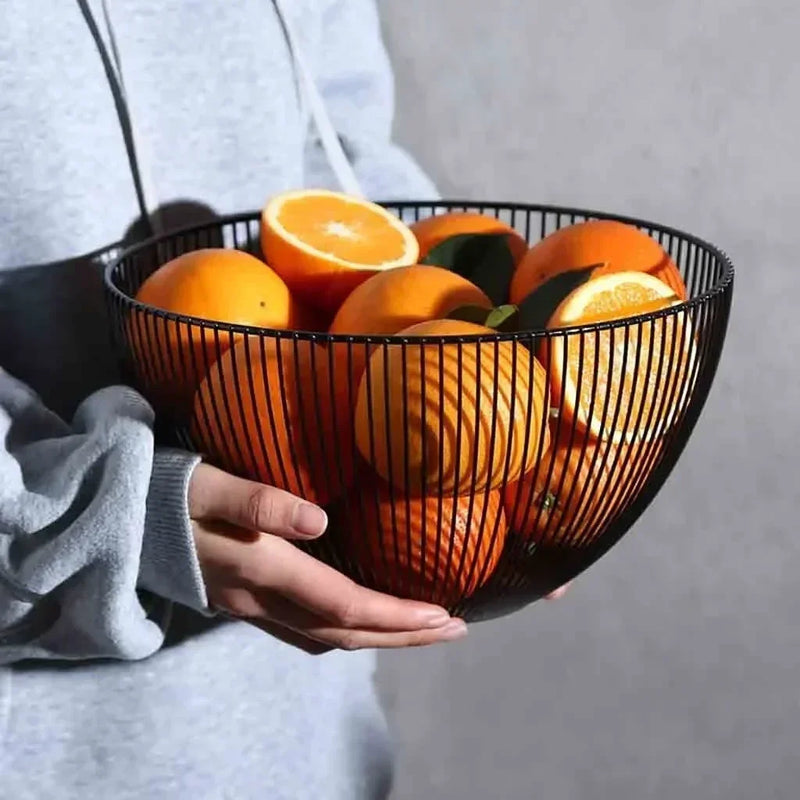 panier de rangement en métal pour outils et aliments