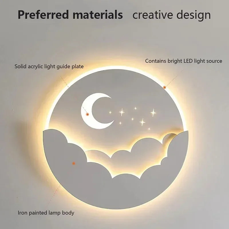 applique murale led moderne pour intérieur décoratif et lumineux