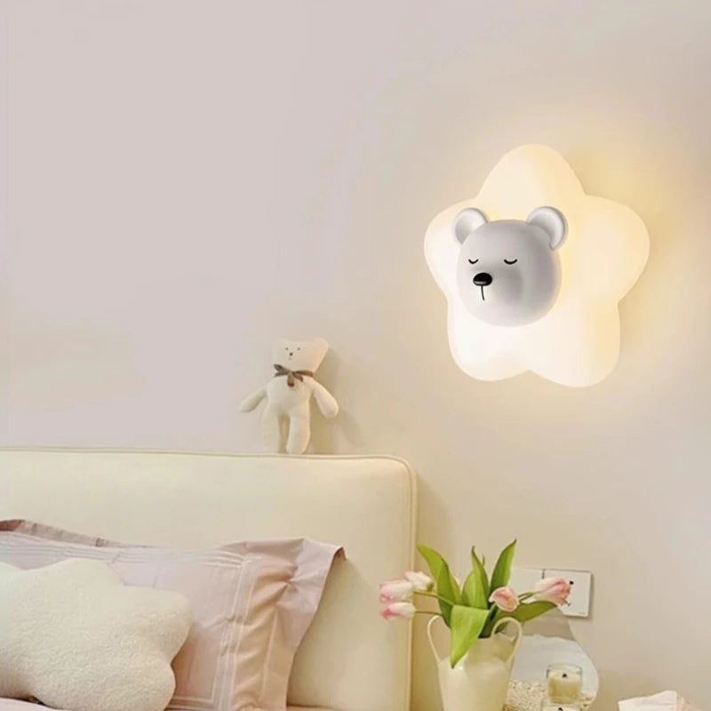 applique murale lapin mignon pour chambre enfant décoration moderne