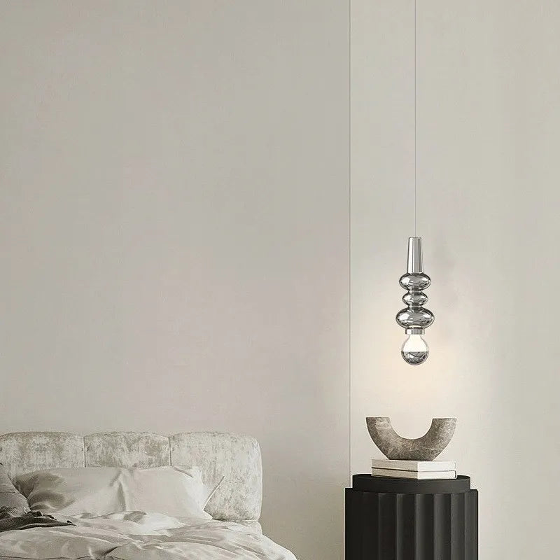 lampe led suspendue design nordique minimaliste forme chenille