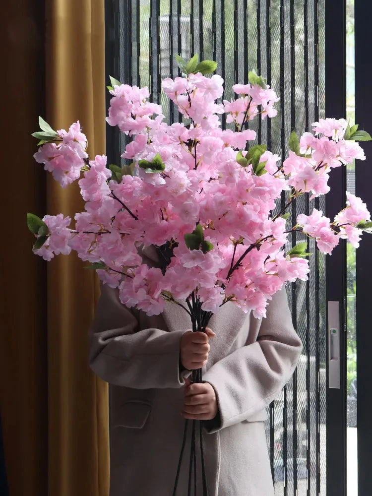 branche de fleur de cerisier artificielle pour décoration douce