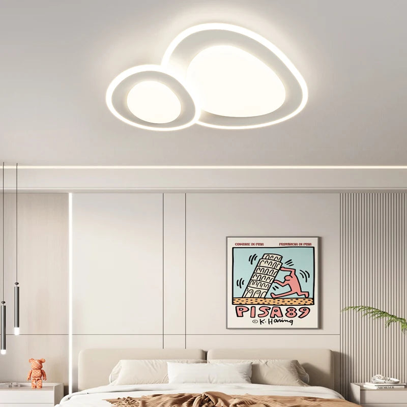 lustre moderne dimmable pour décoration intérieure design élégant