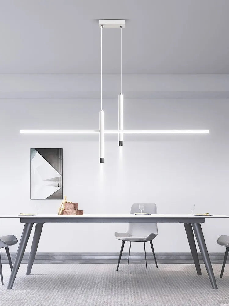 lustre led minimaliste nordique créatif simple et moderne