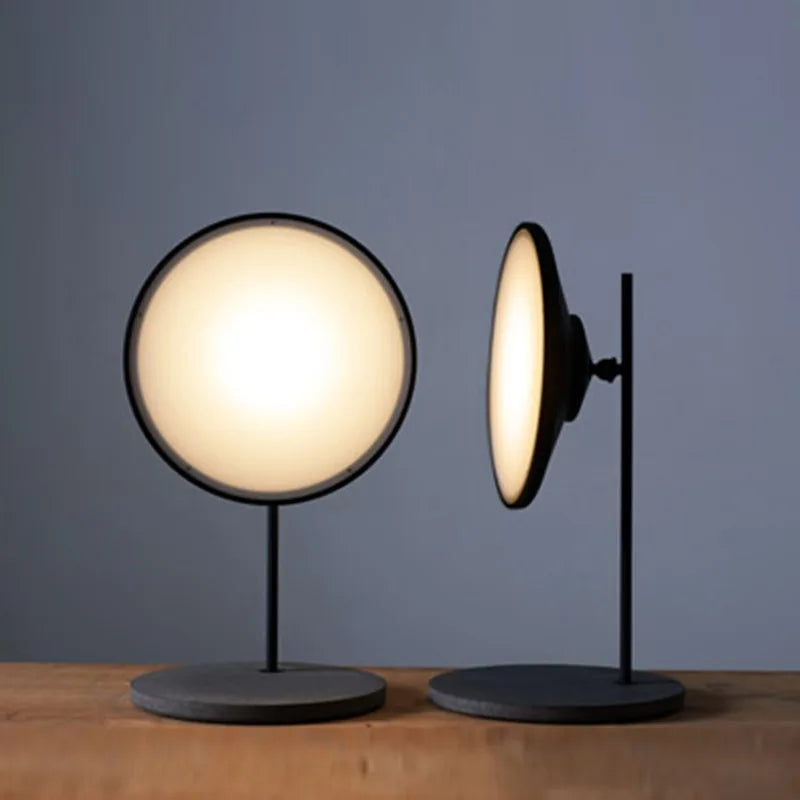 lampadaire led double tête style industriel moderne décoration minimaliste