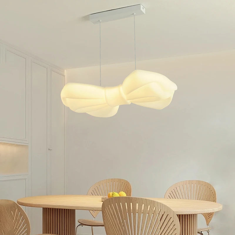 plafonnier led moderne à nœud papillon pour décoration intérieure enfant