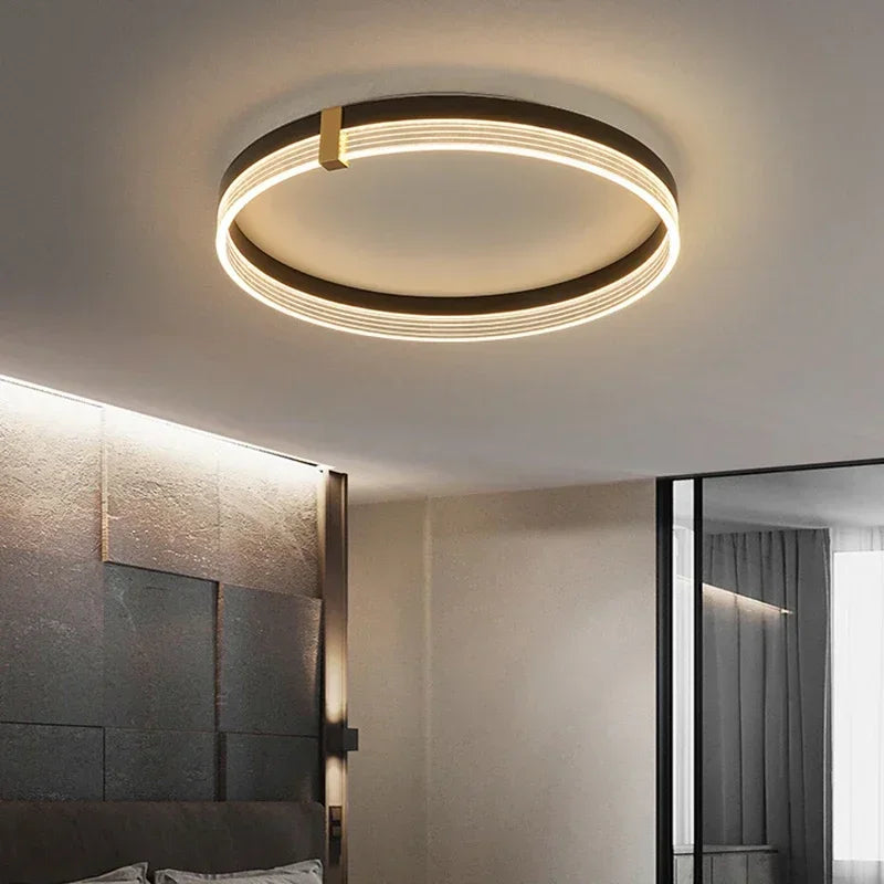 lustre moderne à leds pour intérieur décoration maison