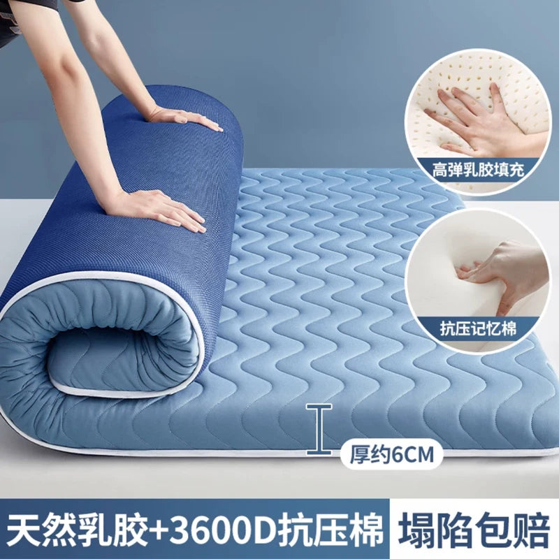 matelas latex rembourrage doux épais pour dortoir et maison