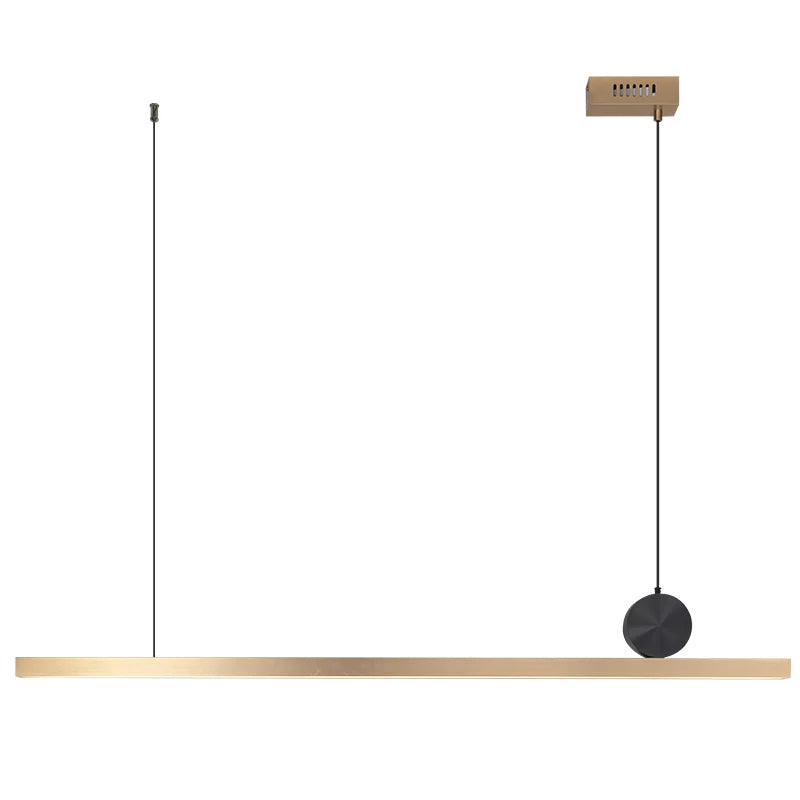 suspension led personnalisée en acier inoxydable pour décoration intérieure