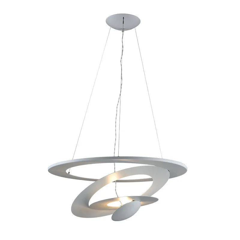 Italy Design Pendant Lamp Ring Ceiling Hanging Light Suspension Metal Chandelier for Kitchen Island Living Room