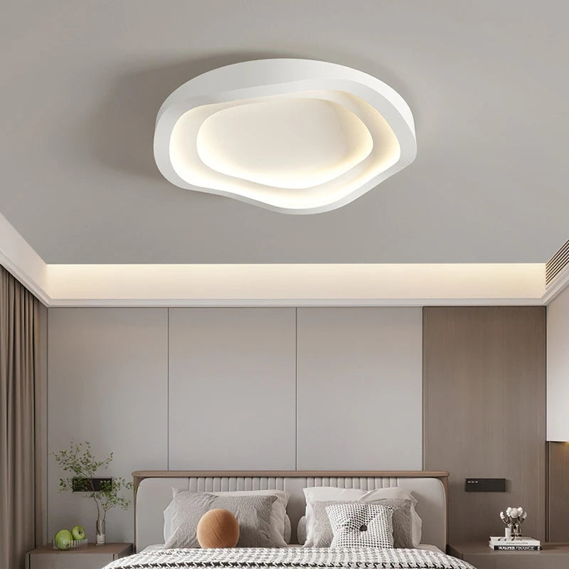 plafonnier led rond élégant lampe intelligente pour décoration intérieure