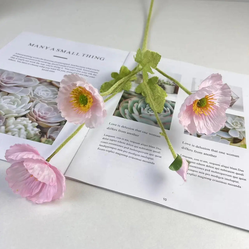 bouquet de fleurs artificielles en soie pour décorations diverses