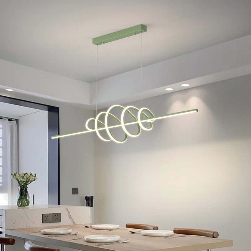 lustre moderne en led pour un éclairage élégant intérieur