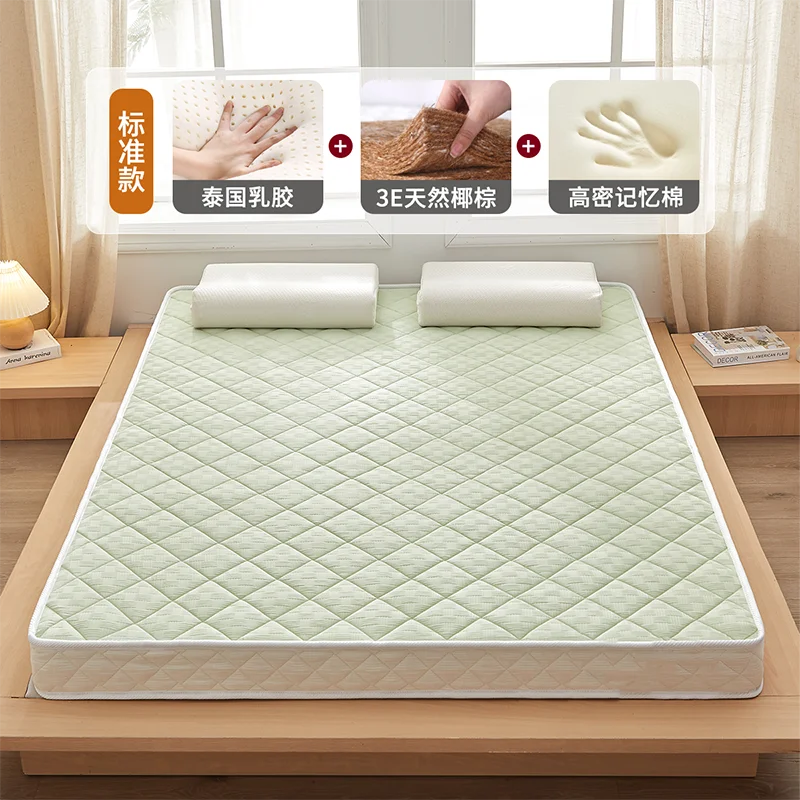 matelas en coco latex doux été mémoire épais tatami