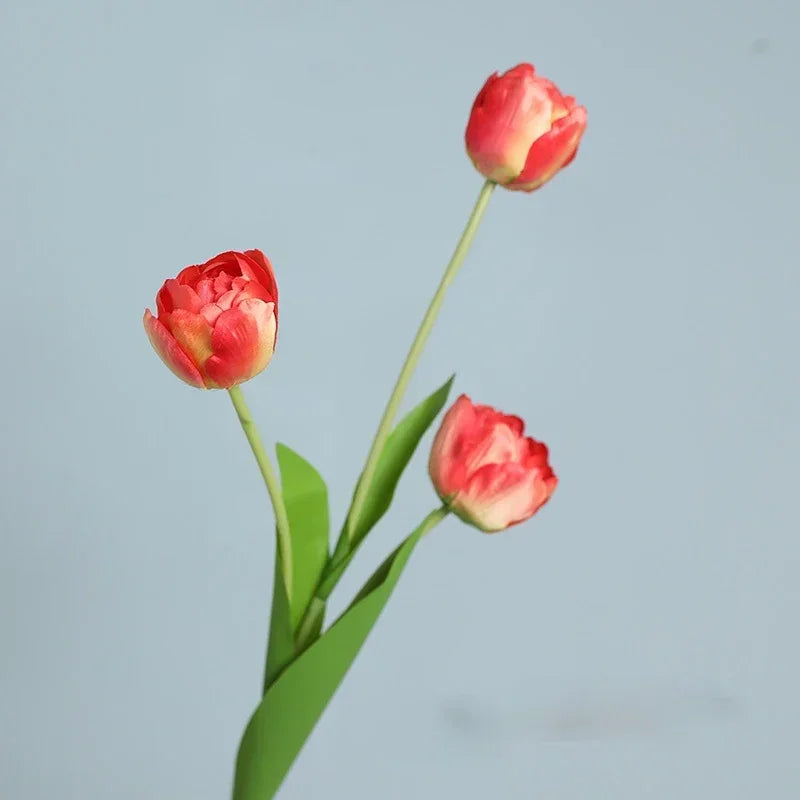 fleurs artificielles tulipes en soie décoratives pour toutes occasions