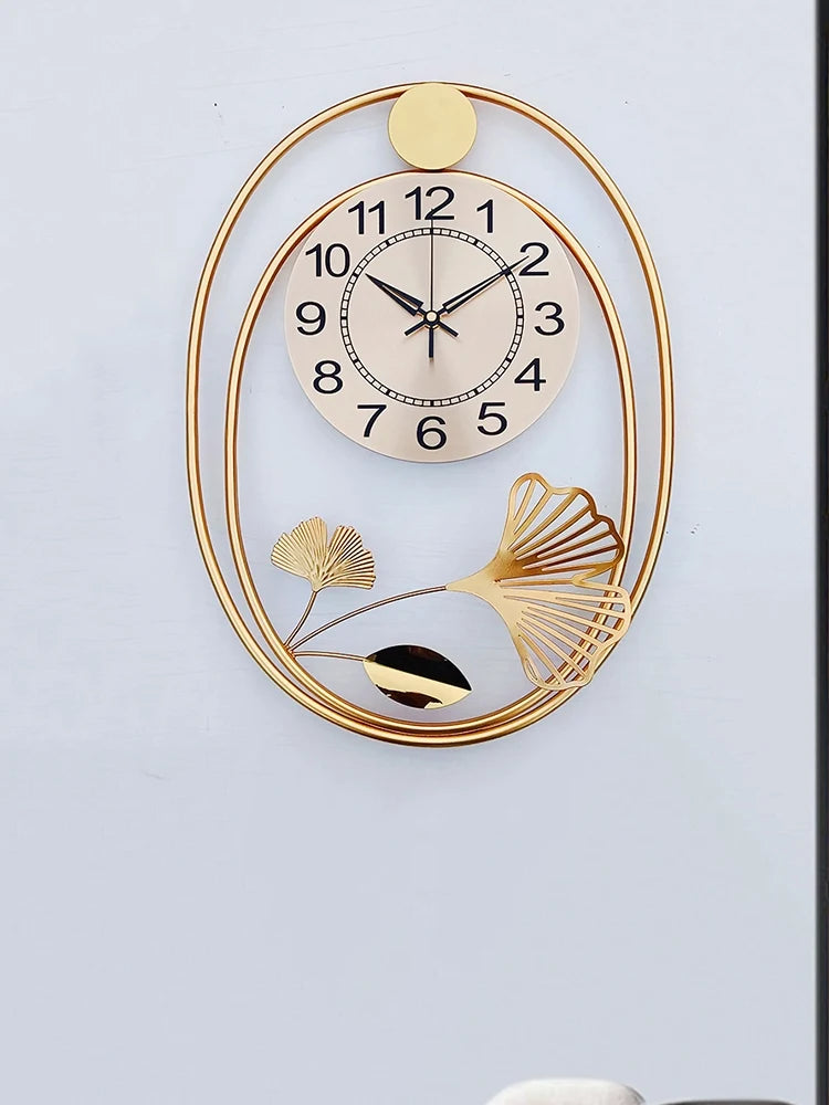 horloge murale moderne de luxe design suspendu décoratif