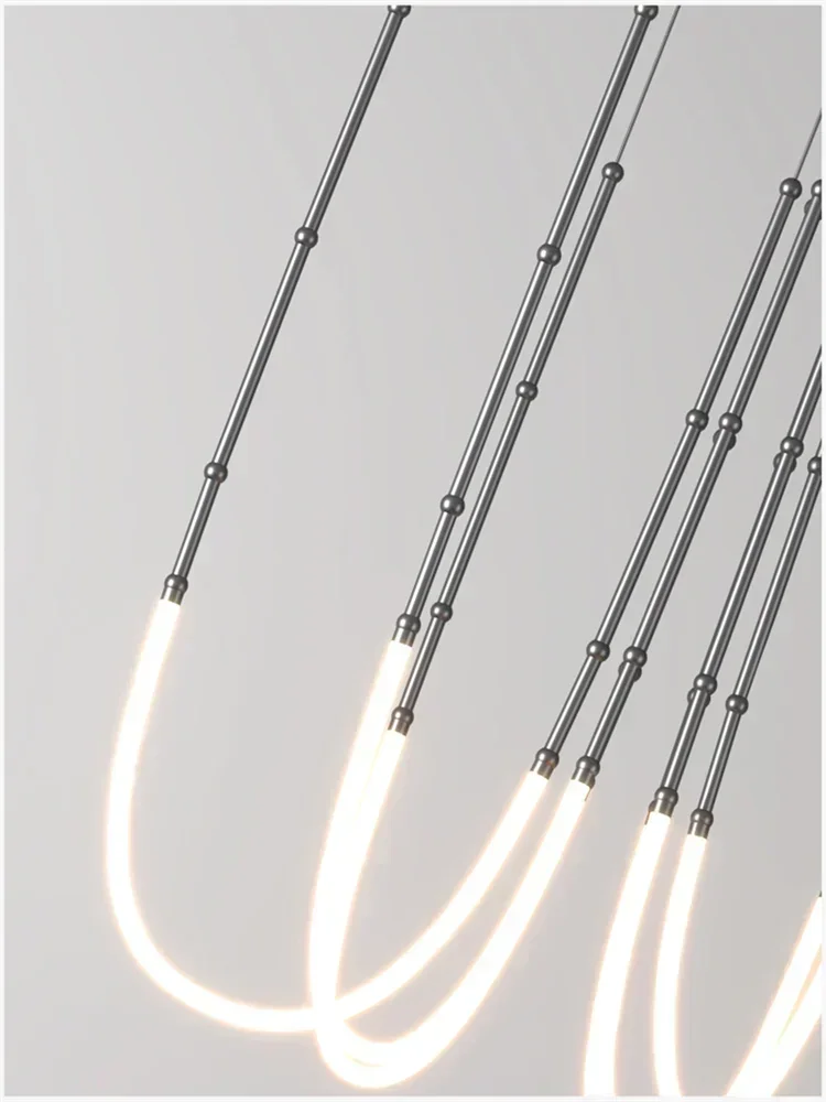 suspension led moderne pour décoration intérieure élégante et stylée