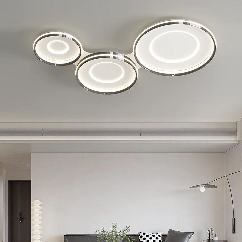 plafonnier moderne à leds nordique créatif luminaires intérieur