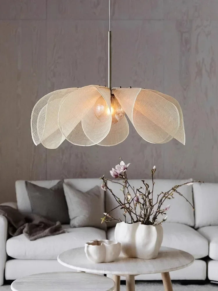 lustre nordique simple style japonais haut de gamme décoration florale