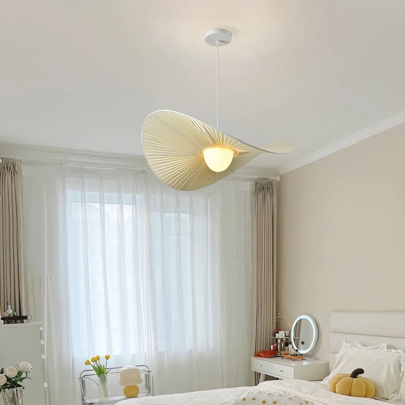 lustre en tissu moderne minimaliste pour intérieur élégant