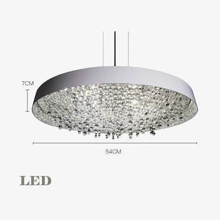 lustre en cristal moderne noir et blanc pour décoration intérieure