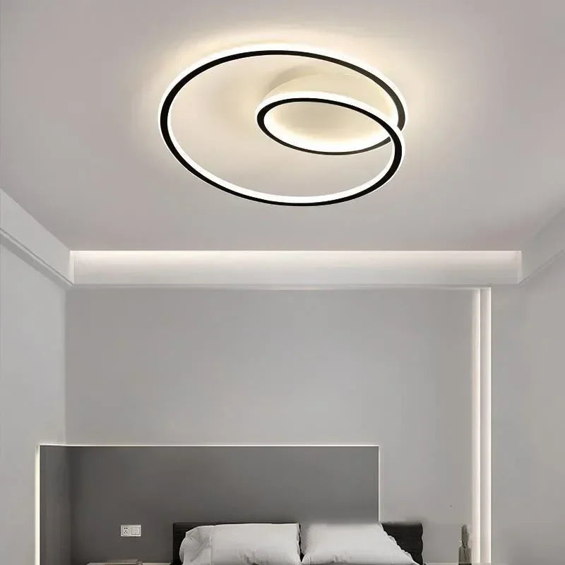 plafonnier led moderne pour décoration intérieure et ambiance chaleureuse