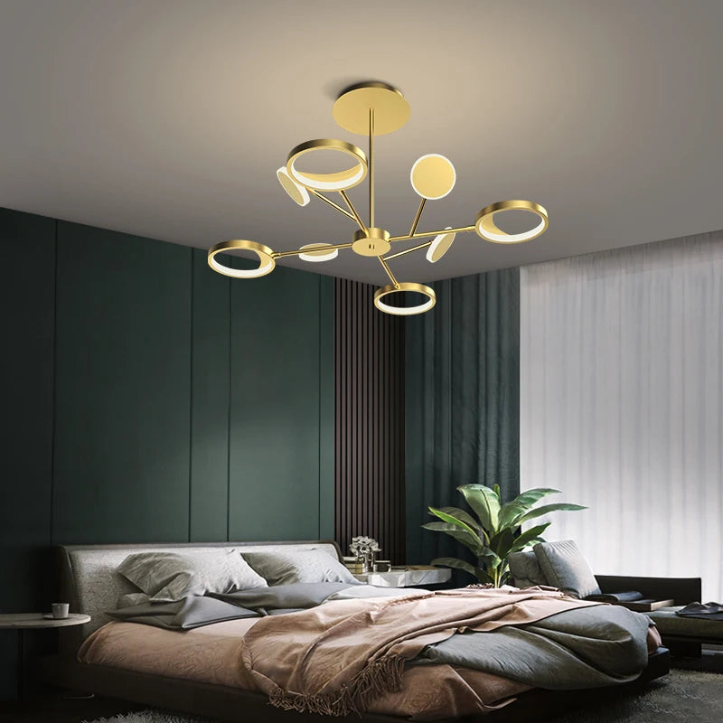 plafonnier led décoratif pour éclairage intérieur moderne