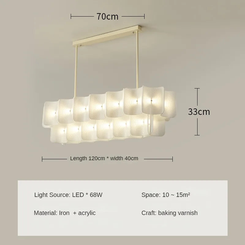 suspension luminaire design pour décoration intérieure moderne